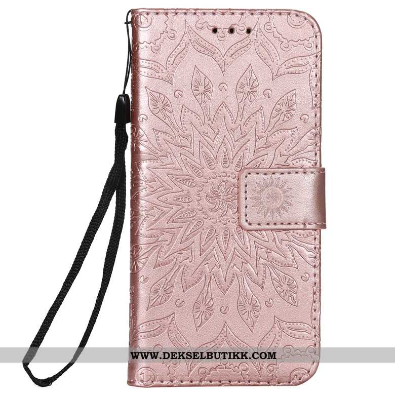 Deksel Samsung Galaxy A71 Beskyttelse Solen Stjernene Clamshell Rosa, Etui Samsung Galaxy A71 Skinnd