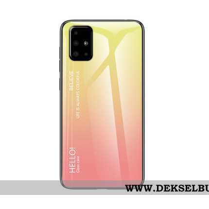 Deksel Samsung Galaxy A71 Glass Etui Myke Lilla, Samsung Galaxy A71 Trend Billig