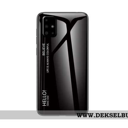 Deksel Samsung Galaxy A71 Glass Etui Myke Lilla, Samsung Galaxy A71 Trend Billig