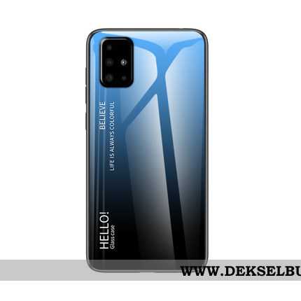 Deksel Samsung Galaxy A71 Glass Etui Myke Lilla, Samsung Galaxy A71 Trend Billig