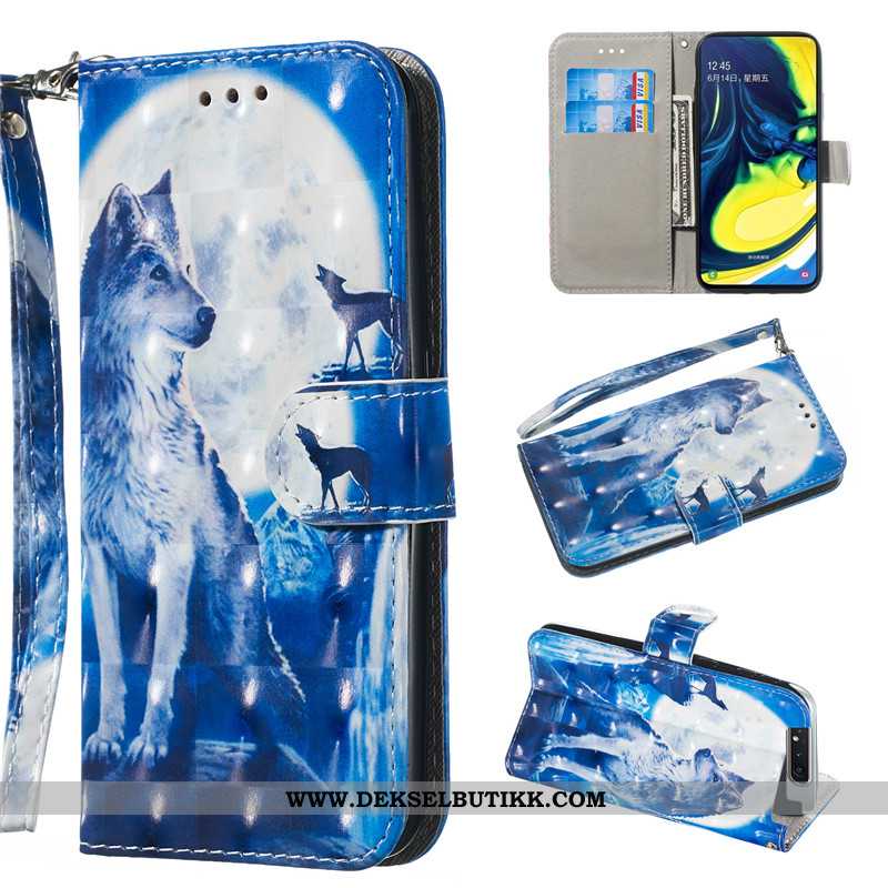 Deksel Samsung Galaxy A80 Av Personlighet Skinndeksel Hvit Beskyttelse Hvitt, Etui Samsung Galaxy A8