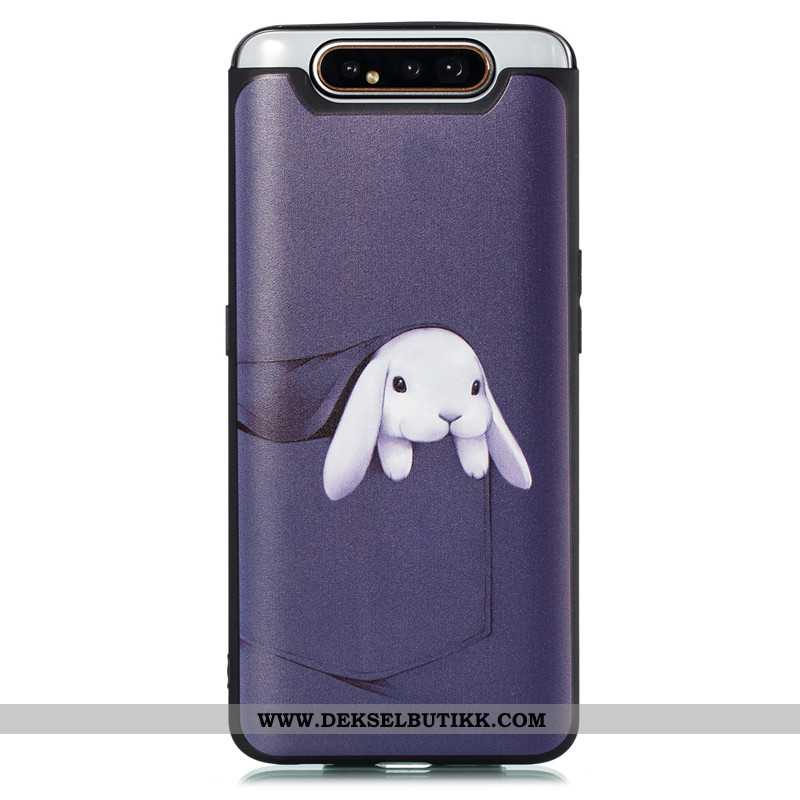 Deksel Samsung Galaxy A80 Cartoon Mobiltelefon Stjernene Blå, Etui Samsung Galaxy A80 Trend Tilbud