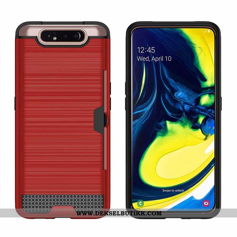 Deksel Samsung Galaxy A80 Kreativ Kort Mobiltelefon Stjernene Svart, Etui Samsung Galaxy A80 Beskytt