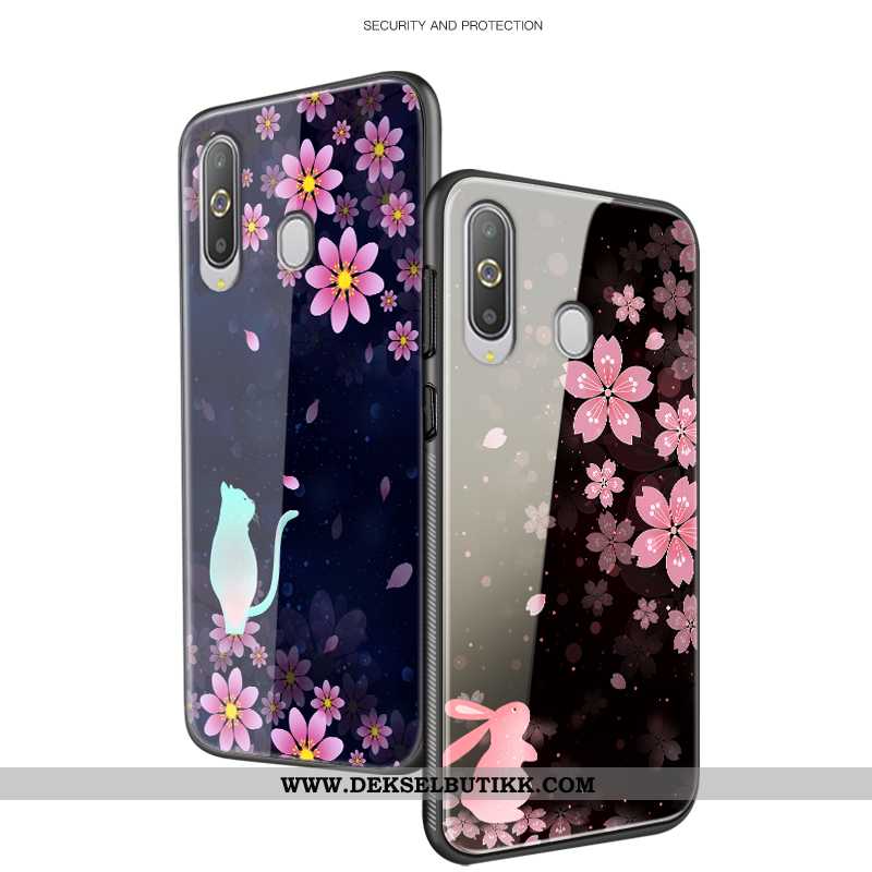 Deksel Samsung Galaxy A8s Beskyttelse Myke Etui Enkel Svart, Samsung Galaxy A8s Glass Billige