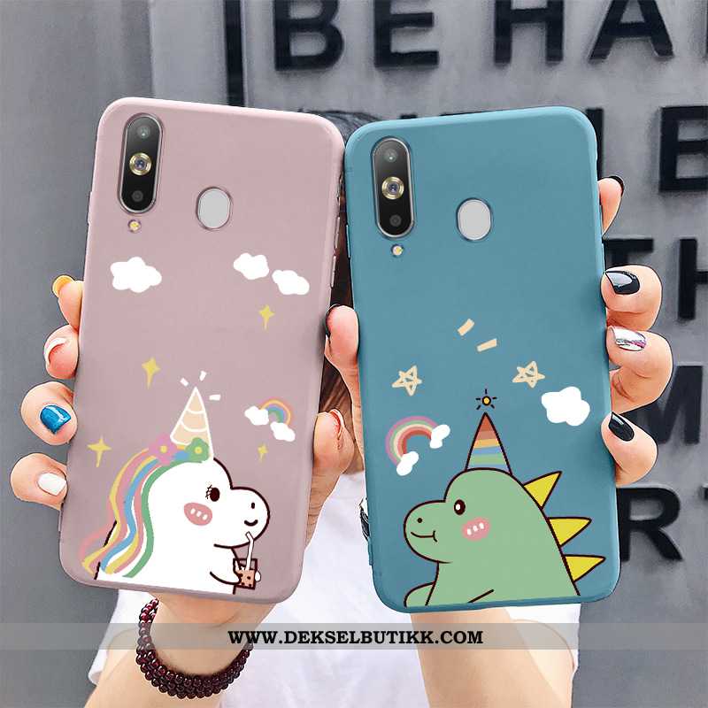 Deksel Samsung Galaxy A8s Cartoon Av Personlighet Mobiltelefon Blå, Etui Samsung Galaxy A8s Myke Til