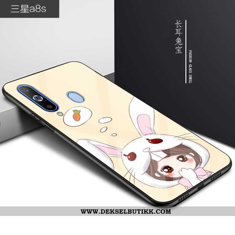 Deksel Samsung Galaxy A8s Cartoon Mobiltelefon Anti-fall Etui Blå, Samsung Galaxy A8s Beskyttelse Bu