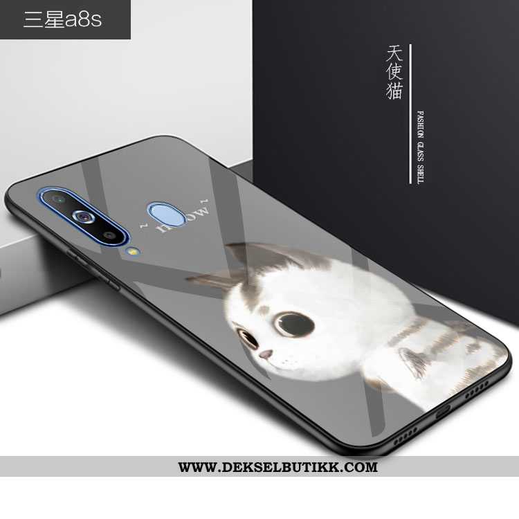 Deksel Samsung Galaxy A8s Cartoon Mobiltelefon Anti-fall Etui Blå, Samsung Galaxy A8s Beskyttelse Bu