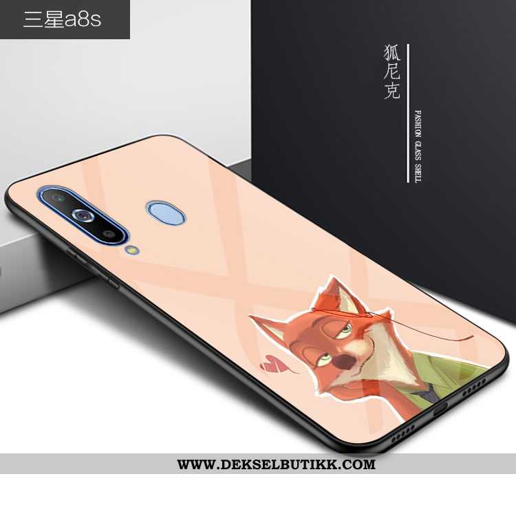 Deksel Samsung Galaxy A8s Cartoon Mobiltelefon Anti-fall Etui Blå, Samsung Galaxy A8s Beskyttelse Bu