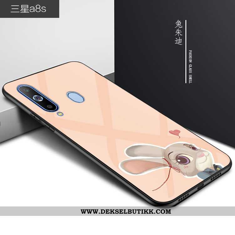 Deksel Samsung Galaxy A8s Cartoon Mobiltelefon Anti-fall Etui Blå, Samsung Galaxy A8s Beskyttelse Bu