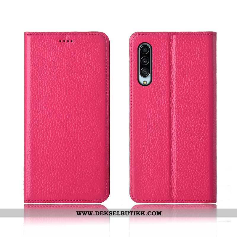 Deksel Samsung Galaxy A90 5g Beskyttelse Stjernene Anti-fall Khaki, Etui Samsung Galaxy A90 5g Skinn