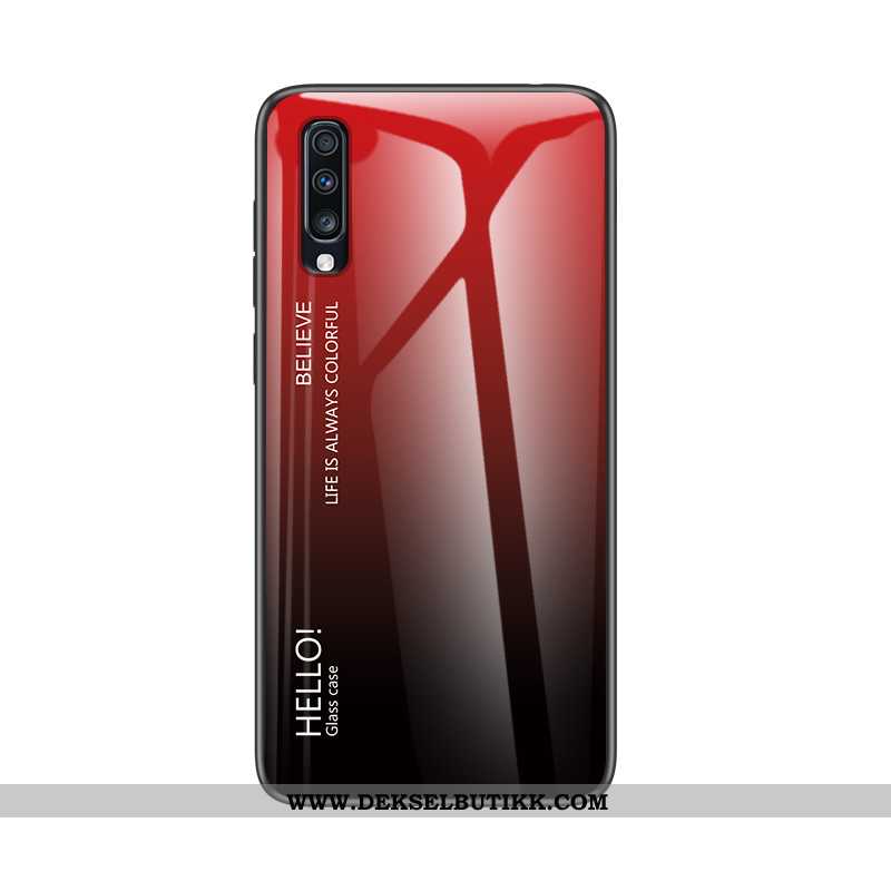 Deksel Samsung Galaxy A90 5g Myke Ultra Nye Net Red Svart, Etui Samsung Galaxy A90 5g Beskyttelse Ra