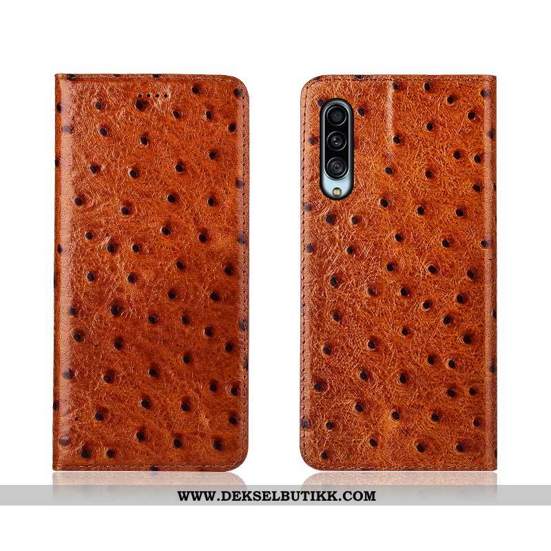 Deksel Samsung Galaxy A90 5g Skinndeksel Nye Silikon Brun, Etui Samsung Galaxy A90 5g Nubuck Billig