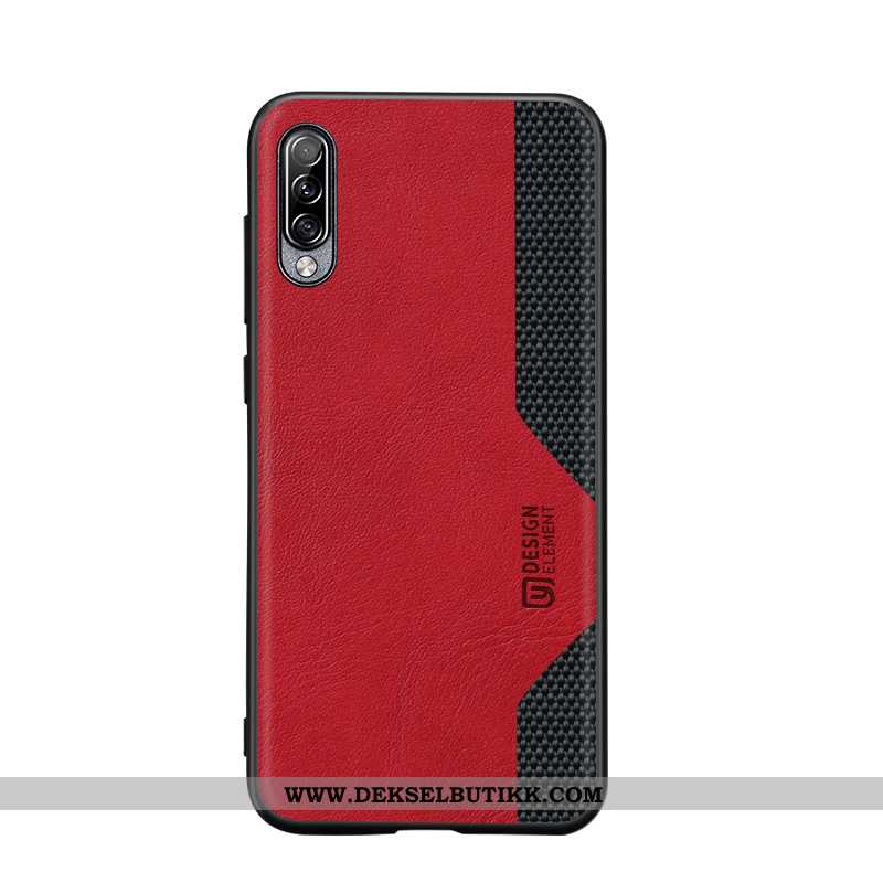 Deksel Samsung Galaxy A90 5g Skinndeksel Stjernene Nylon Rød, Etui Samsung Galaxy A90 5g Silikon Til