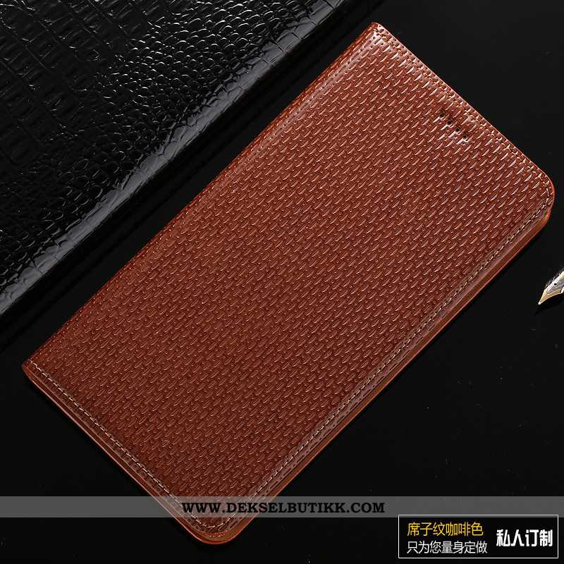 Deksel Samsung Galaxy Note 10 Beskyttelse Anti-fall Mønster Brun, Etui Samsung Galaxy Note 10 Skinnd