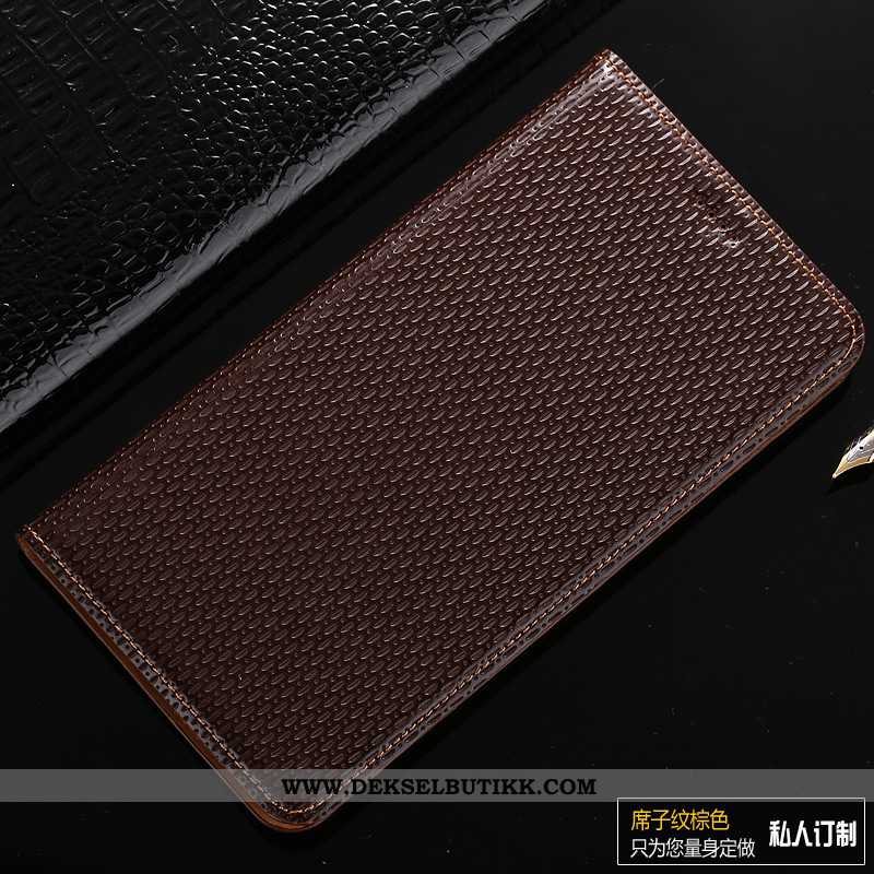 Deksel Samsung Galaxy Note 10 Beskyttelse Anti-fall Mønster Brun, Etui Samsung Galaxy Note 10 Skinnd