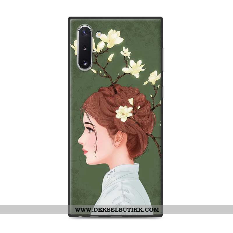 Deksel Samsung Galaxy Note 10 Beskyttelse Etui Stjernene Kunst Hvitt, Samsung Galaxy Note 10 Fersk T