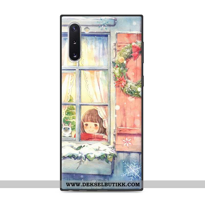 Deksel Samsung Galaxy Note 10 Beskyttelse Etui Stjernene Kunst Hvitt, Samsung Galaxy Note 10 Fersk T