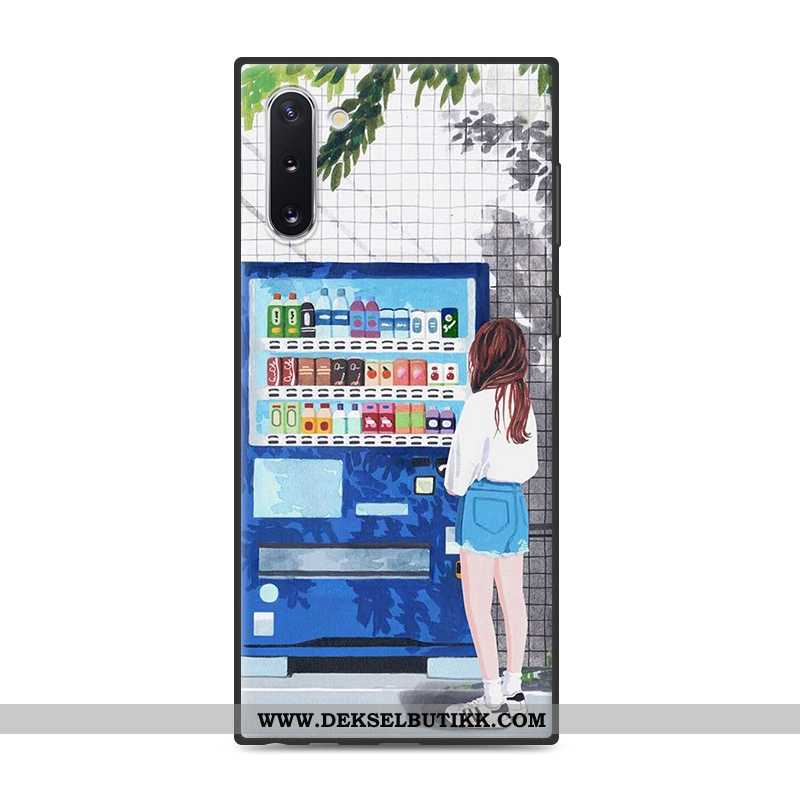 Deksel Samsung Galaxy Note 10 Beskyttelse Etui Stjernene Kunst Hvitt, Samsung Galaxy Note 10 Fersk T