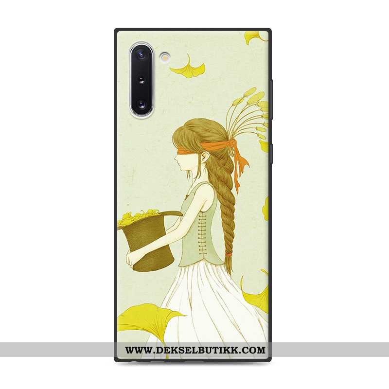 Deksel Samsung Galaxy Note 10 Beskyttelse Etui Stjernene Kunst Hvitt, Samsung Galaxy Note 10 Fersk T