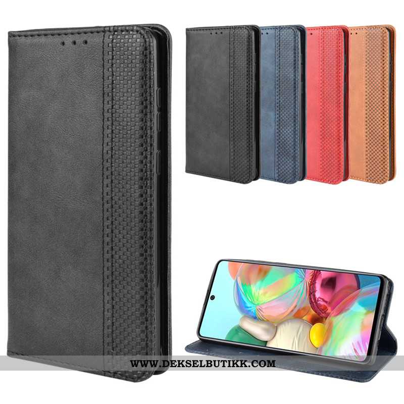 Deksel Samsung Galaxy Note 10 Lite Beskyttelse Magnet Lukk Etui Mobiltelefon Svart, Samsung Galaxy N