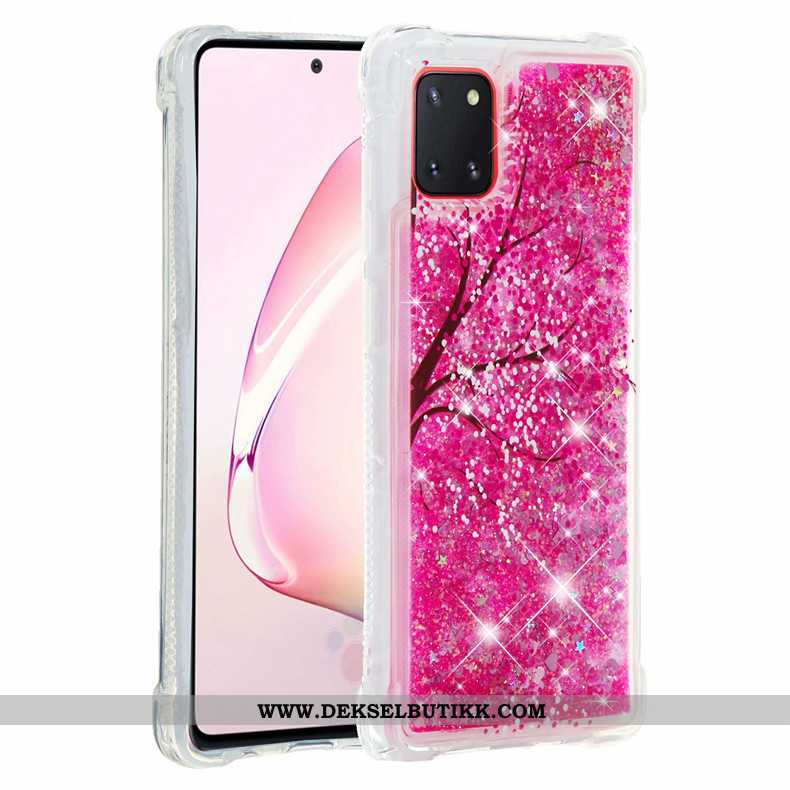 Deksel Samsung Galaxy Note 10 Lite Myke Mobiltelefon Etui Rosa, Samsung Galaxy Note 10 Lite Quicksan