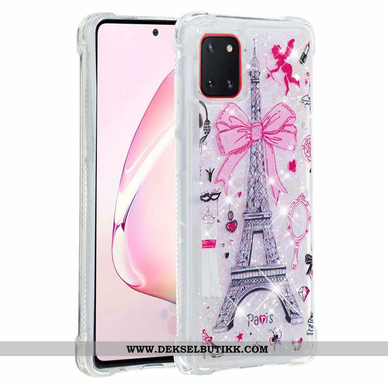 Deksel Samsung Galaxy Note 10 Lite Myke Mobiltelefon Etui Rosa, Samsung Galaxy Note 10 Lite Quicksan