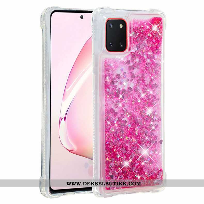 Deksel Samsung Galaxy Note 10 Lite Myke Mobiltelefon Etui Rosa, Samsung Galaxy Note 10 Lite Quicksan