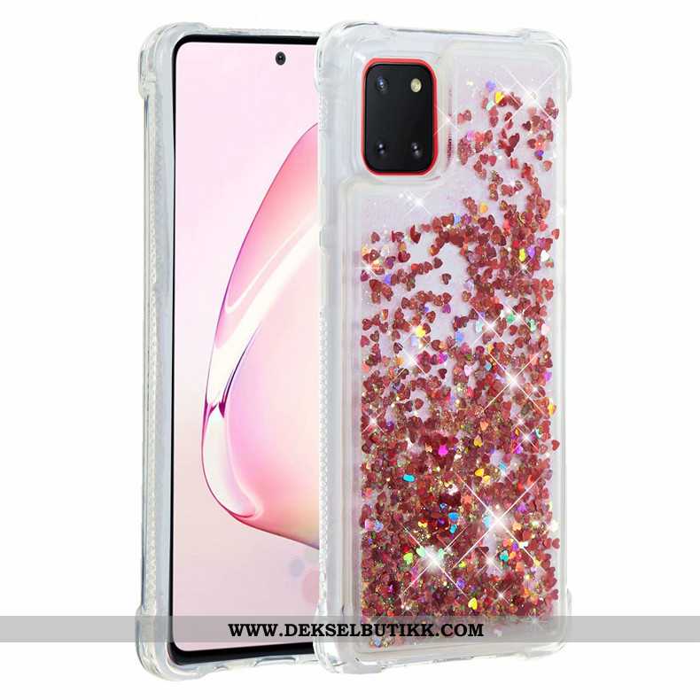 Deksel Samsung Galaxy Note 10 Lite Myke Mobiltelefon Etui Rosa, Samsung Galaxy Note 10 Lite Quicksan