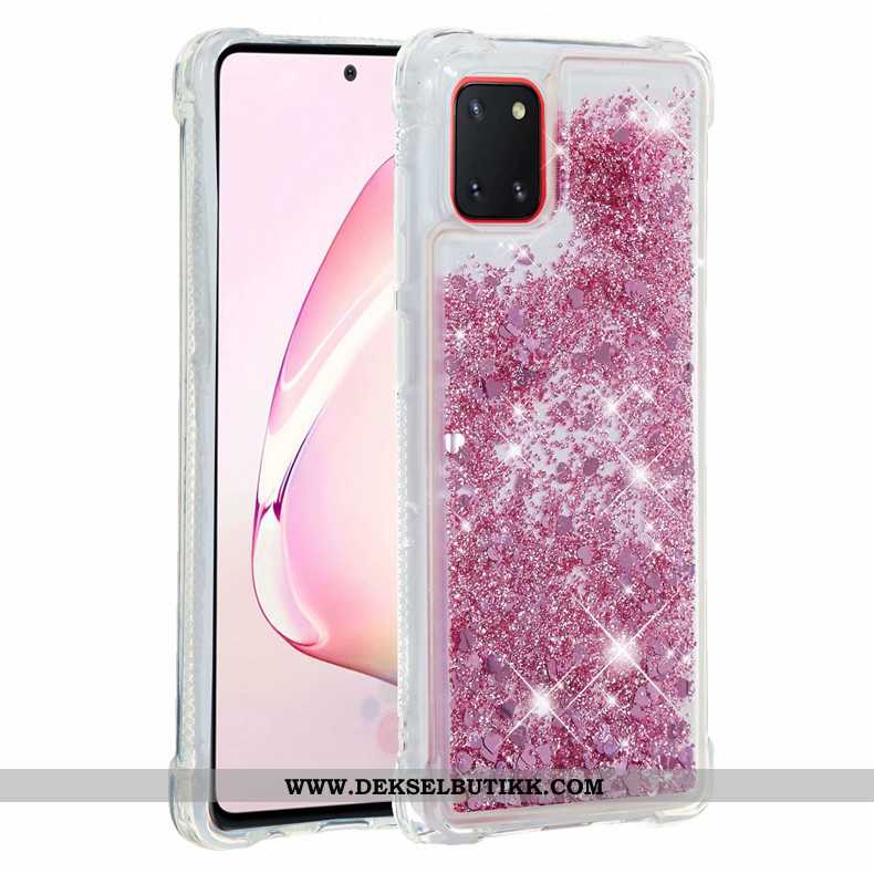 Deksel Samsung Galaxy Note 10 Lite Myke Mobiltelefon Etui Rosa, Samsung Galaxy Note 10 Lite Quicksan