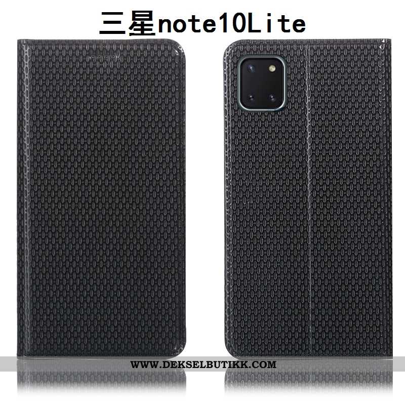 Deksel Samsung Galaxy Note 10 Lite Skinndeksel Anti-fall Mobiltelefon Beskyttelse Brun, Etui Samsung