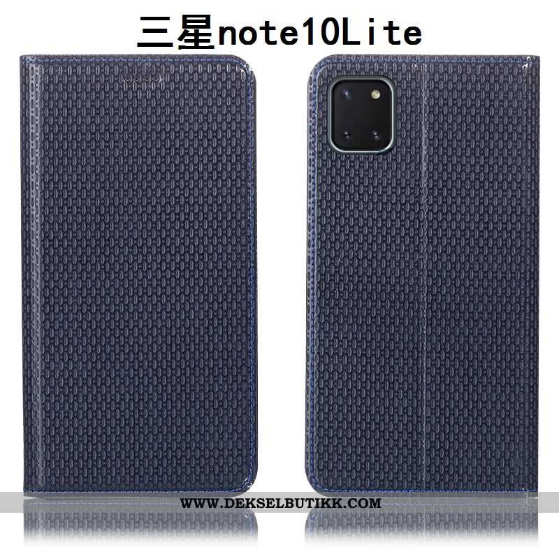 Deksel Samsung Galaxy Note 10 Lite Skinndeksel Anti-fall Mobiltelefon Beskyttelse Brun, Etui Samsung