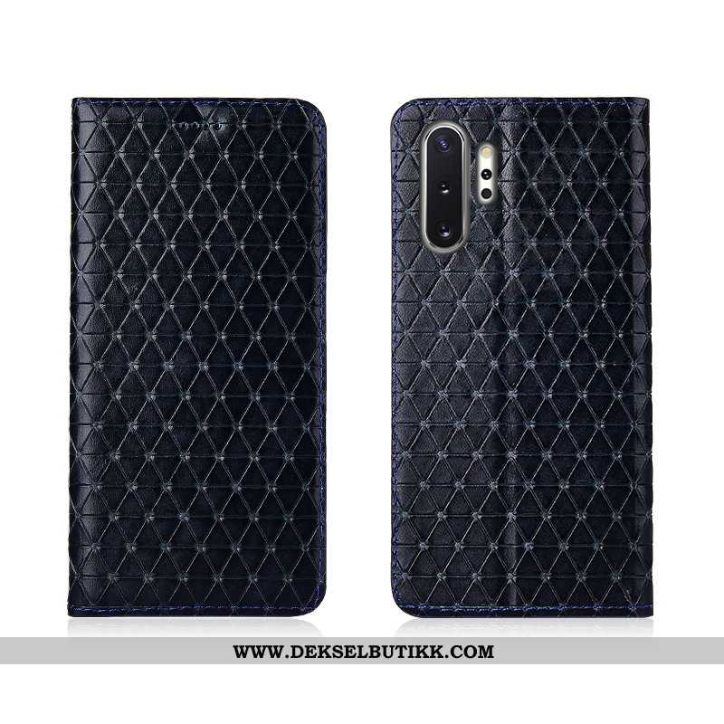 Deksel Samsung Galaxy Note 10+ Myke Skinn Anti-fall Nye Svart, Etui Samsung Galaxy Note 10+ Silikon 