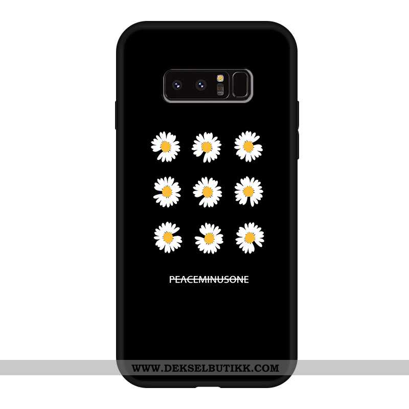 Deksel Samsung Galaxy Note 8 Av Personlighet Silikon Svart Mobiltelefon, Etui Samsung Galaxy Note 8 