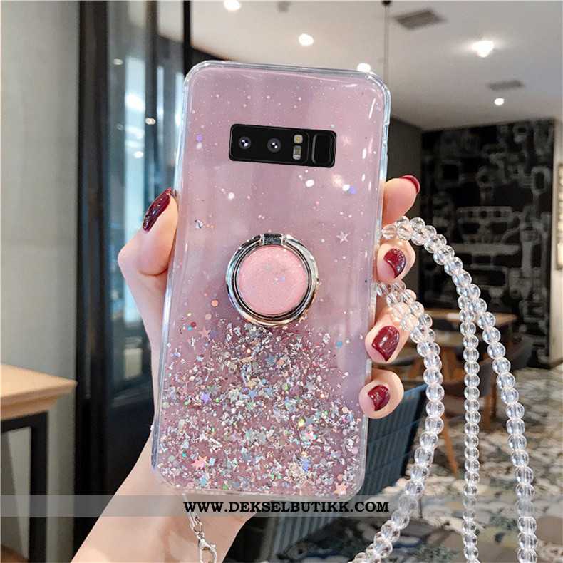 Deksel Samsung Galaxy Note 8 Krystall Trend Anti-fall Alt Inkludert Rosa, Etui Samsung Galaxy Note 8