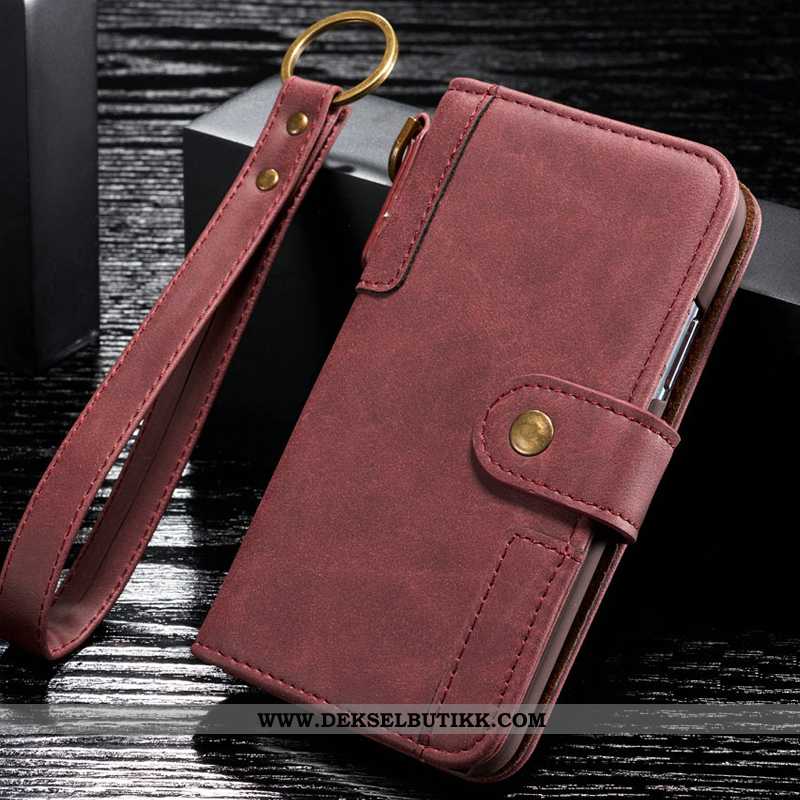 Deksel Samsung Galaxy Note 8 Skjermbeskytter Folio Stjernene Burgunder, Etui Samsung Galaxy Note 8 S