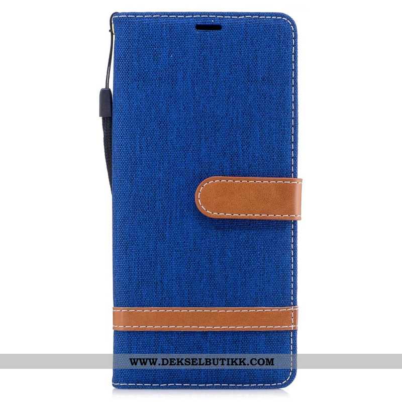 Deksel Samsung Galaxy Note 8 Trend Skinndeksel Alt Inkludert Denim Rød, Etui Samsung Galaxy Note 8 B