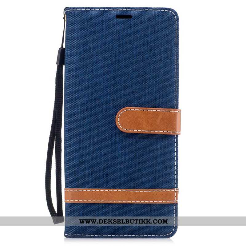 Deksel Samsung Galaxy Note 8 Trend Skinndeksel Alt Inkludert Denim Rød, Etui Samsung Galaxy Note 8 B