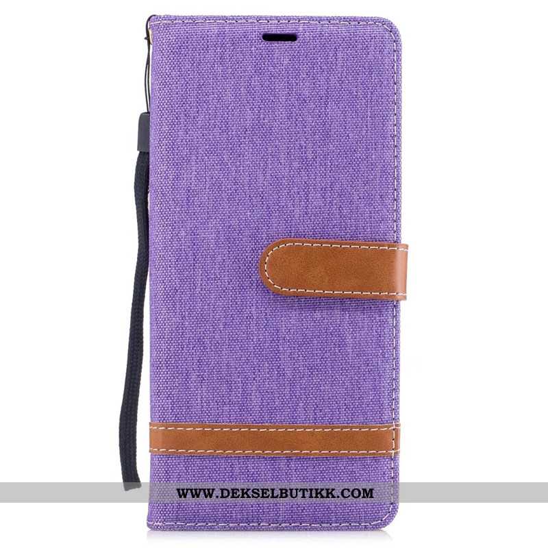 Deksel Samsung Galaxy Note 8 Trend Skinndeksel Alt Inkludert Denim Rød, Etui Samsung Galaxy Note 8 B