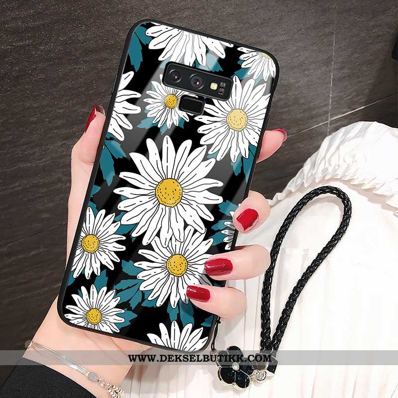 Deksel Samsung Galaxy Note 9 Glass Tempe~~pos Hjerte Beskyttelse Svart, Etui Samsung Galaxy Note 9 M