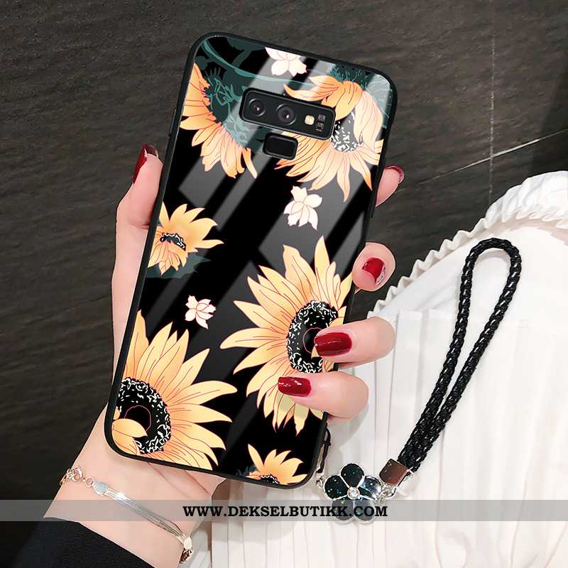 Deksel Samsung Galaxy Note 9 Glass Tempe~~pos Hjerte Beskyttelse Svart, Etui Samsung Galaxy Note 9 M