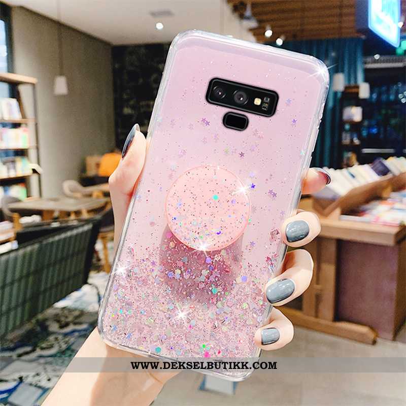 Deksel Samsung Galaxy Note 9 Tynne Anti-fall Quicksand Rosa, Etui Samsung Galaxy Note 9 Beskyttelse 