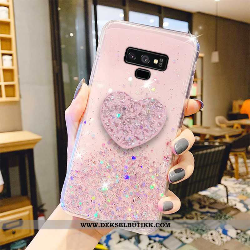 Deksel Samsung Galaxy Note 9 Tynne Anti-fall Quicksand Rosa, Etui Samsung Galaxy Note 9 Beskyttelse 