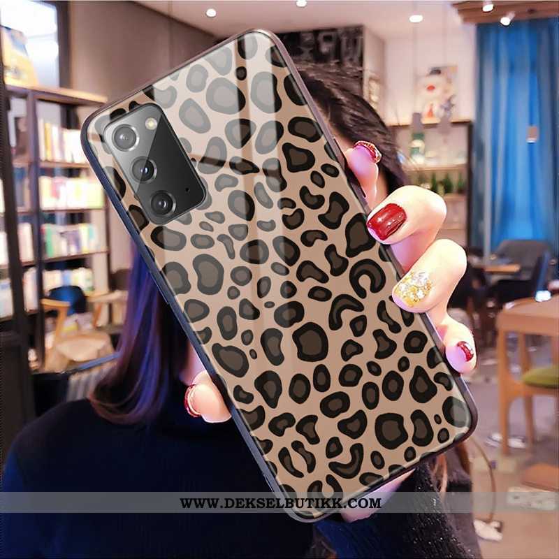 Deksel Samsung Galaxy Note20 Mønster Stjernene Leopard Mobiltelefon Grønn, Etui Samsung Galaxy Note2