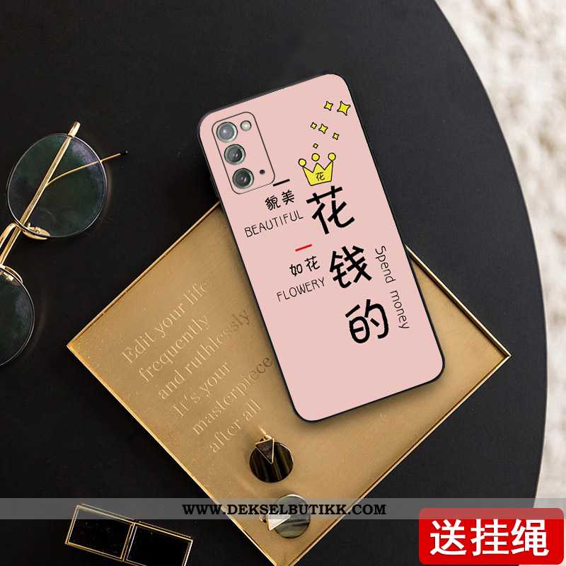 Deksel Samsung Galaxy Note20 Trend Alt Inkludert Myke Rosa, Etui Samsung Galaxy Note20 Ultra Billig