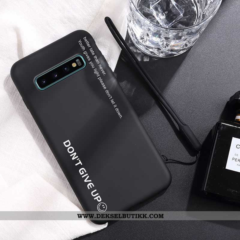 Deksel Samsung Galaxy S10 Beskyttelse Anti-fall Lovers Av Personlighet Blå, Etui Samsung Galaxy S10 