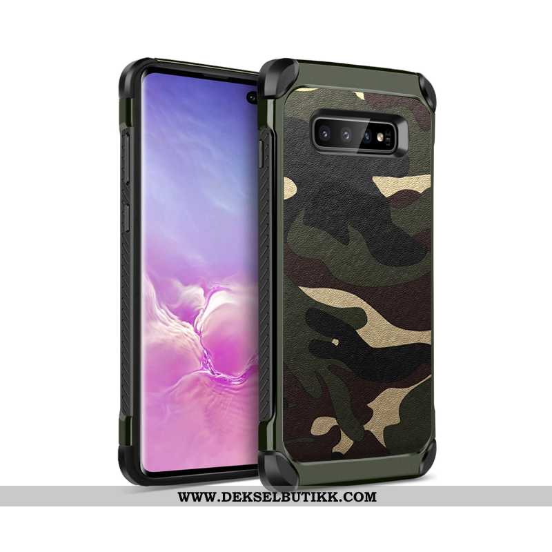 Deksel Samsung Galaxy S10 Beskyttelse Gasbag Etui Silikondeksel Blå, Samsung Galaxy S10 Trend Billig