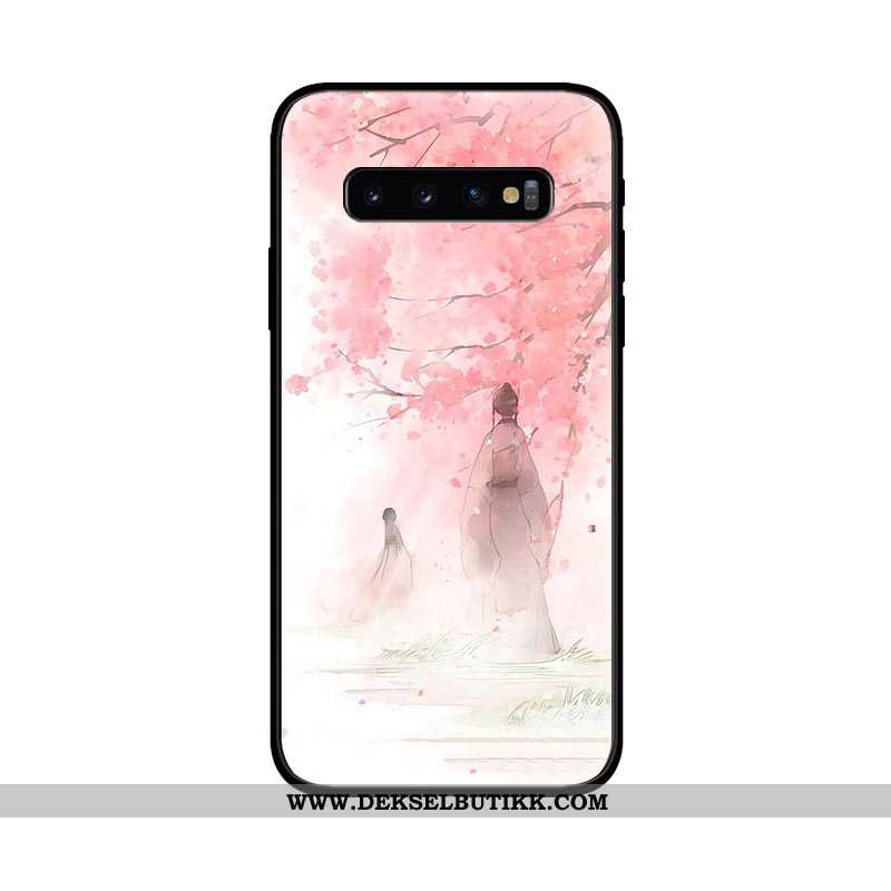 Deksel Samsung Galaxy S10 Beskyttelse Lovers Anti-fall Stjernene Mørkeblå, Etui Samsung Galaxy S10 N