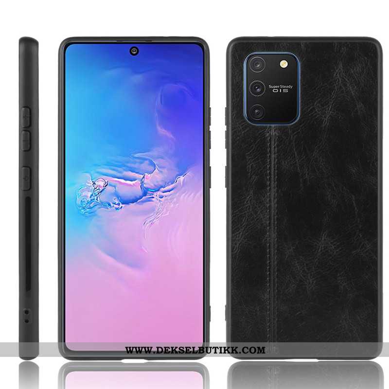 Deksel Samsung Galaxy S10 Lite Mønster Stjernene Hard Rød, Etui Samsung Galaxy S10 Lite Beskyttelse 