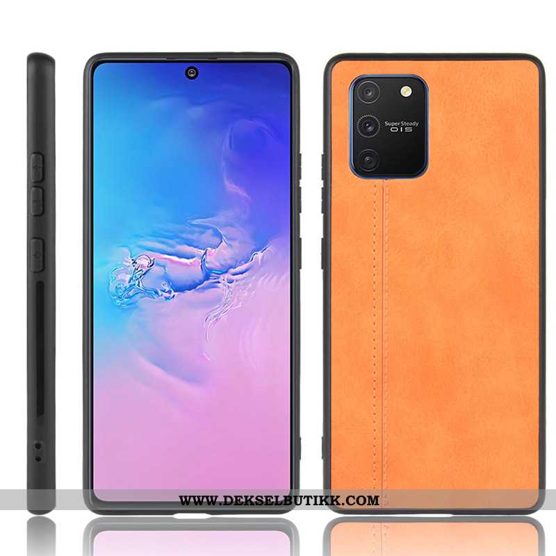 Deksel Samsung Galaxy S10 Lite Mønster Stjernene Hard Rød, Etui Samsung Galaxy S10 Lite Beskyttelse 