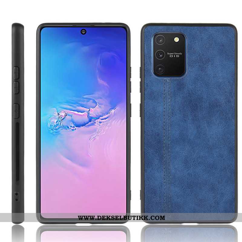 Deksel Samsung Galaxy S10 Lite Mønster Stjernene Hard Rød, Etui Samsung Galaxy S10 Lite Beskyttelse 